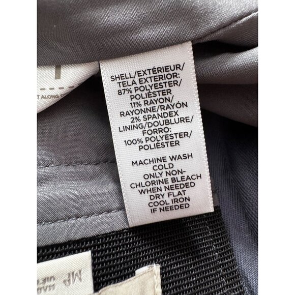 Sexy Gray Animal Print Skirt Petite Medium Eighties Wild Punk Rock Stretch Y2K - Picture 7 of 8